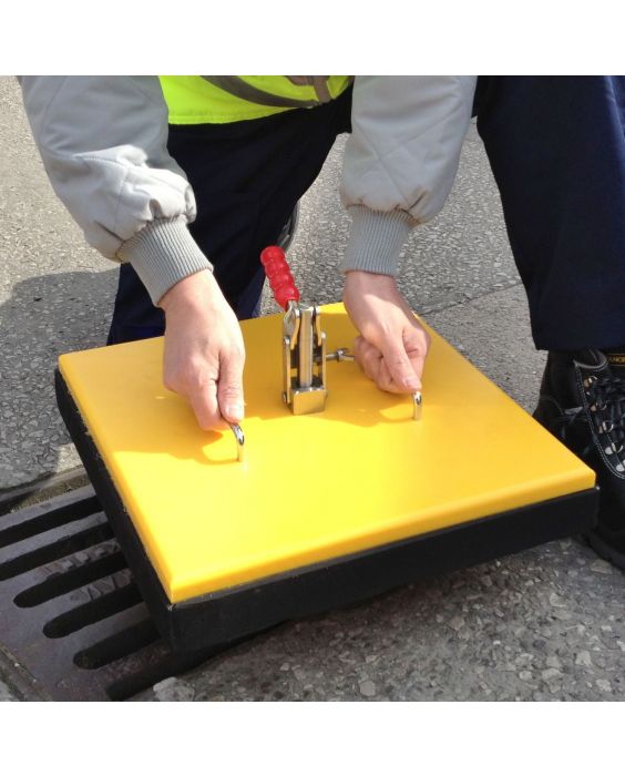 Hazmat Drain Covers  Transparent Drain Spill Protection